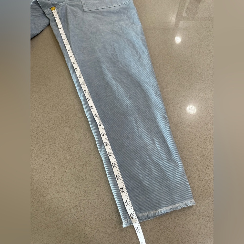 Aerie Werk & Play Corduroy Overalls Cloudy Blue / Size XS - Picture 12 of 16